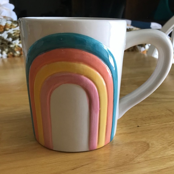 New Rainbow Coffee Mug - Picture 1 of 4